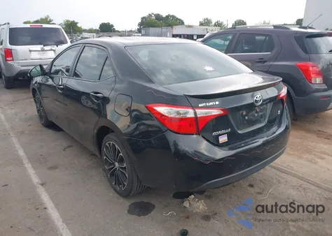 2014 Toyota Corolla S Plus from USA, damaged, VIN 2T1BURHE7EC142361